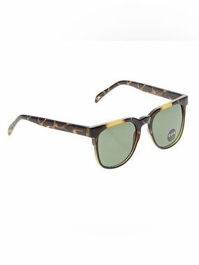 KOMONO Riviera Green Tortoise Sunglasses NEW